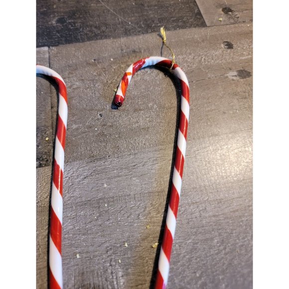 Candy cane striped ornament xmas set - Picture 2 of 4